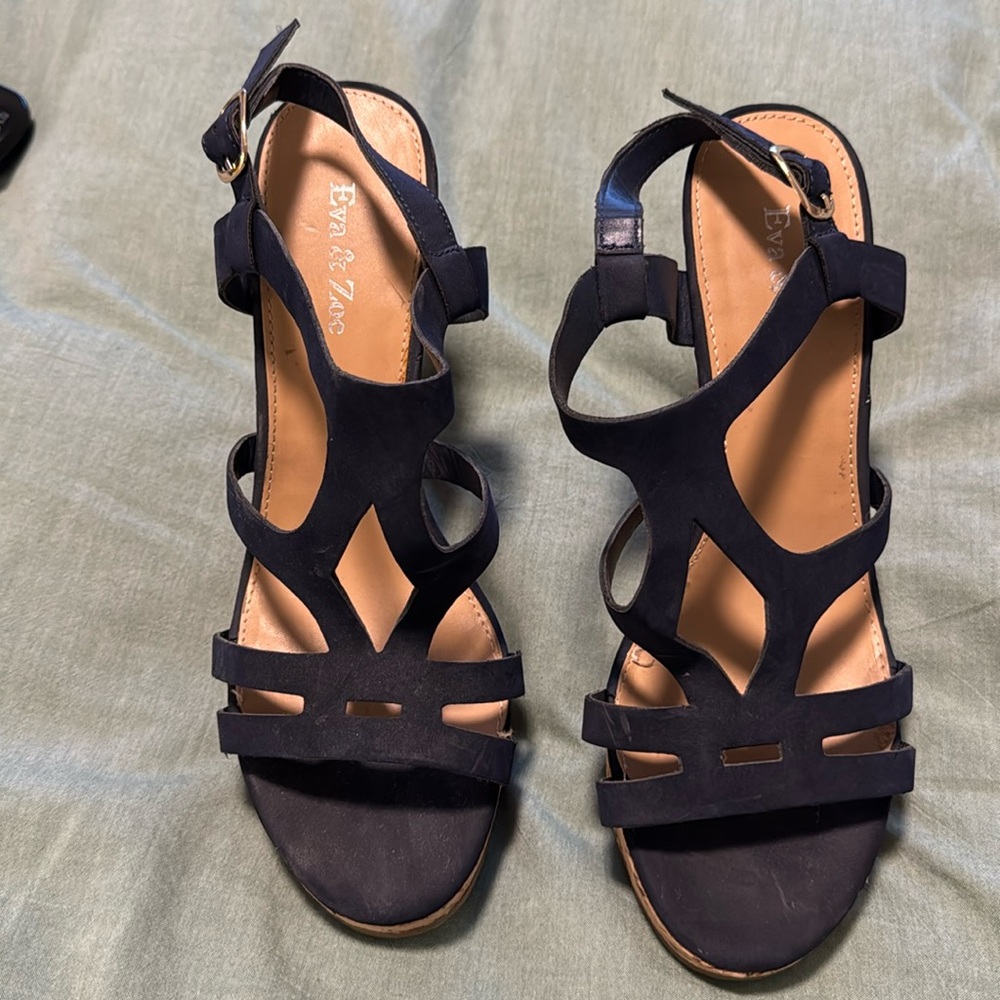 Navy Wedges